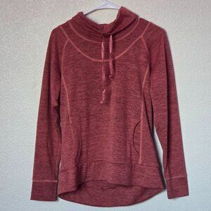 KUHL Lea Funnel Neck Pullover Sweater Active Wear Coral Colored Size Medium